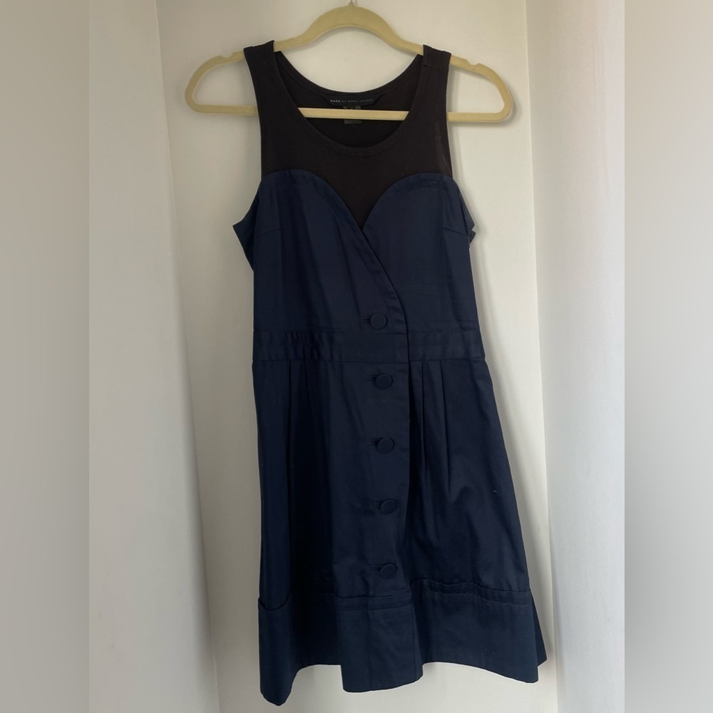 Marc by Marc Jacobs Button Down Sweetheart Dress